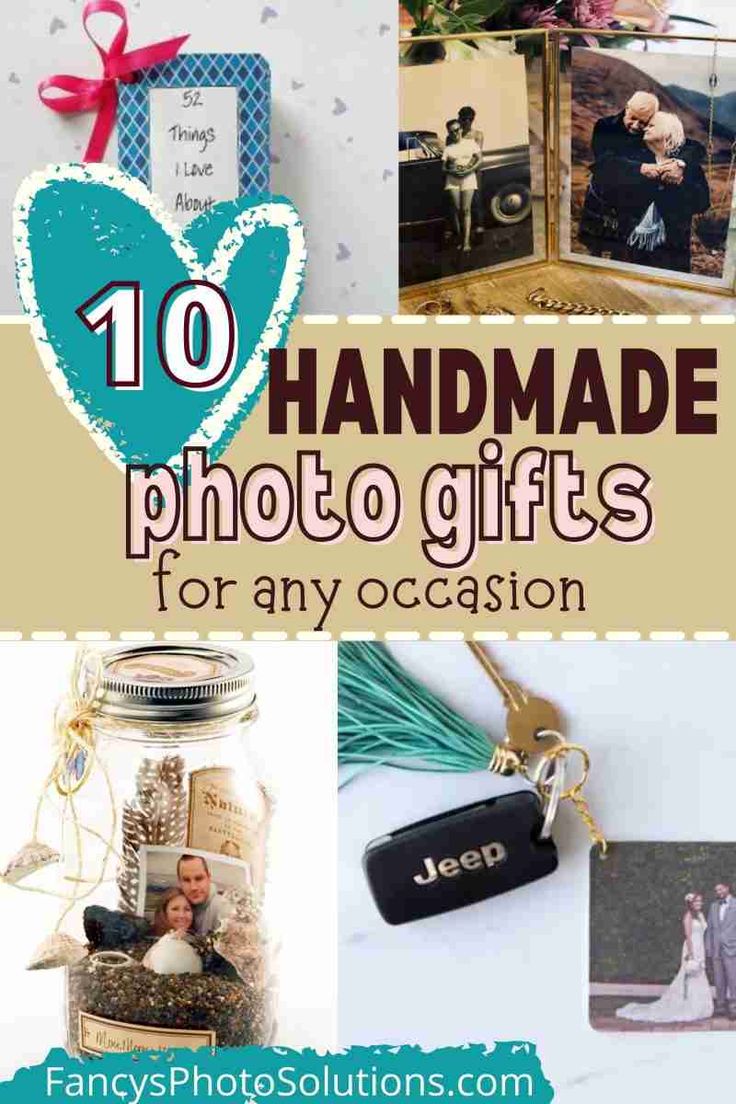 the top ten handmade photo gifts for any occasion