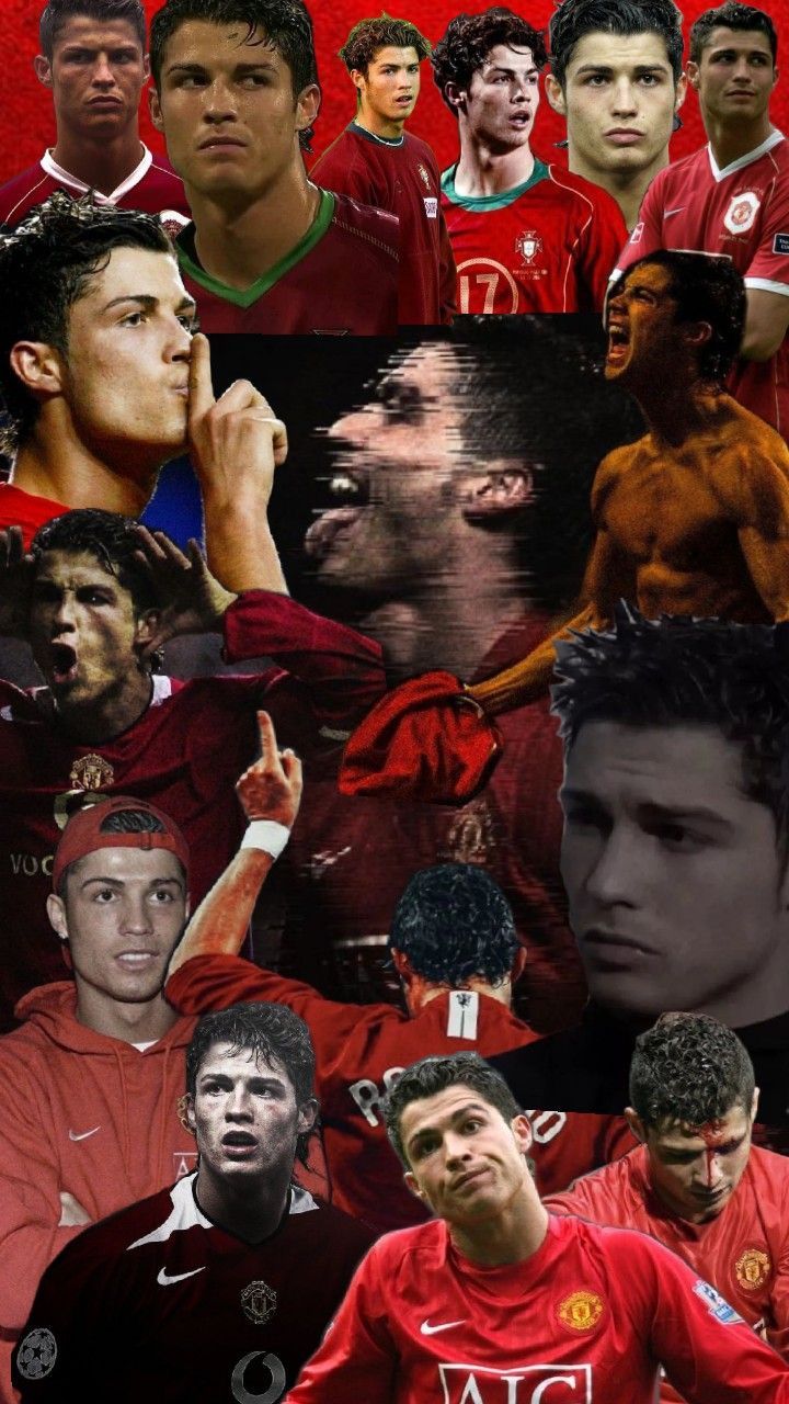 many different soccer players are shown in this collage