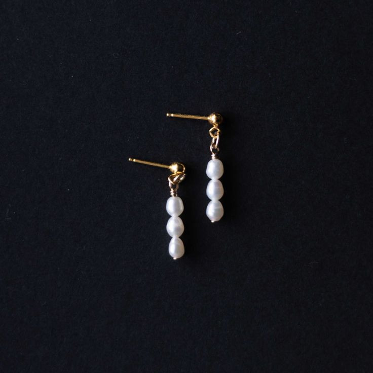 When the occasion calls for a little something extra, our mini Pearl Earrings are the perfect fit. These lightweight earrings are a striking drop style with freshwater pearls.A classic piece of timeless jewelry, these would be the perfect gift for a bride or bridesmaid Details: Size: .75” ling Earring post material: 14k gold fill (100x more real gold than plated materials), perfect for those with sensitivities All profits from the sale of our ethically made jewelery are donated to charity, you c Gift For A Bride, Stop Human Trafficking, Second Piercing, Earring Post, Simple Tees, Lightweight Earrings, Donate To Charity, Timeless Jewelry, Iron Decor