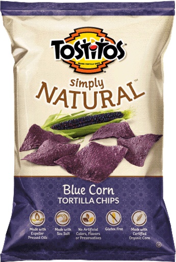 tostios simply natural blue corn tortilla chips