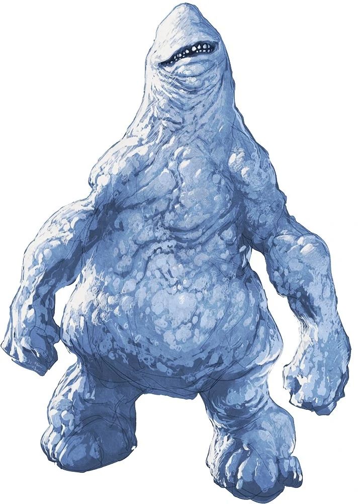 an image of a big monster that is blue