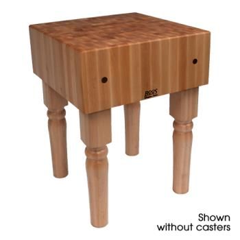 a small wooden table with two legs and a drawer on the top that has holes in it