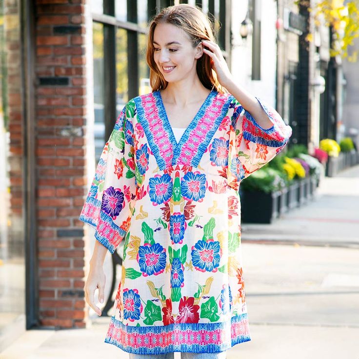 Size : One Size Material : 30% Cotton, 70% Polyester Dress Order, Blue Floral Print, Cover Up Dress, Blue Floral, Lowest Price, Cover Up, Floral Print, On Sale, Floral Prints