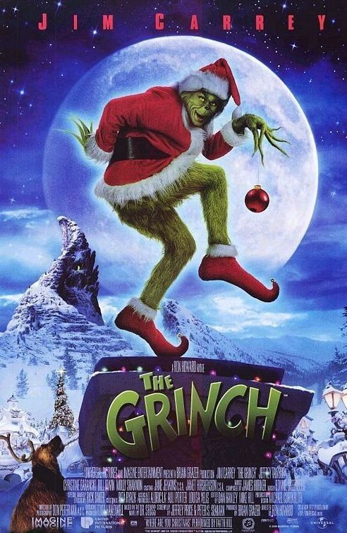 a movie poster for the grinch