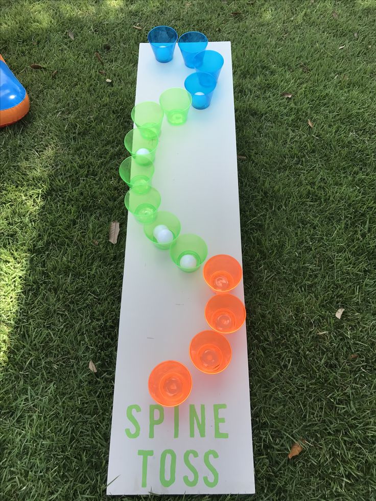 Spine Toss. The kids loved this game at the Chiropractic Event. Chiropractic Trunk Or Treat, Chiropractic Marketing Gifts, Chiropractic Party Ideas, Chiropractor Graduation Party, Chiropractic Graduation Party, Patient Appreciation Ideas Chiropractic, Pediatric Chiropractic Office, Chiro Office, Chiropractic Quotes