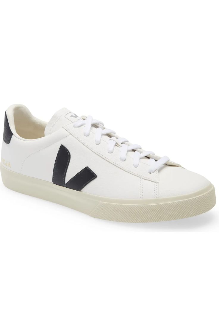 Veja Gender Inclusive Campo Sneaker | Nordstrom Best White Sneakers, Top Women Shoes, Miller Sandal, Gender Inclusive, Shoe Last, Strap Sandals Women, Sneaker Men, Retro Sneakers, Unisex Shoes