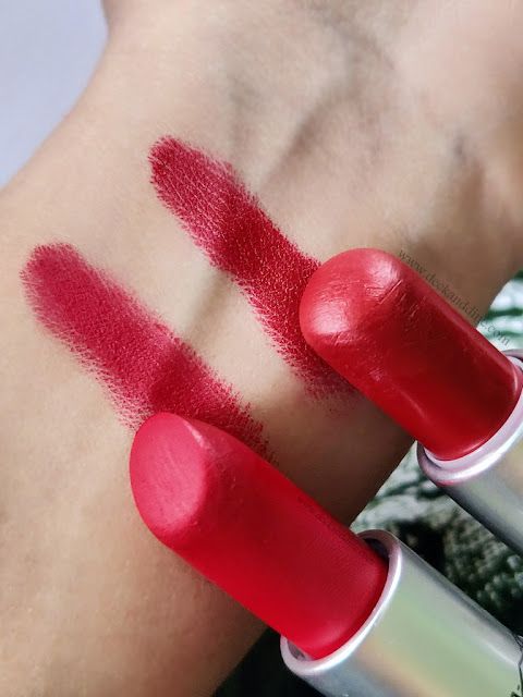 TUG OF WAR: MAC Cosmetics Ruby Woo vs MAC Cosmetics Russian Red - Deck and Dine Mac Ruby Woo Vs Russian Red, Ruby Red Lipstick, Mac Russian Red, Mac Ruby Woo, Red Lipstick Matte, Mac Retro Matte, Russian Red, Ruby Woo, Olive Skin