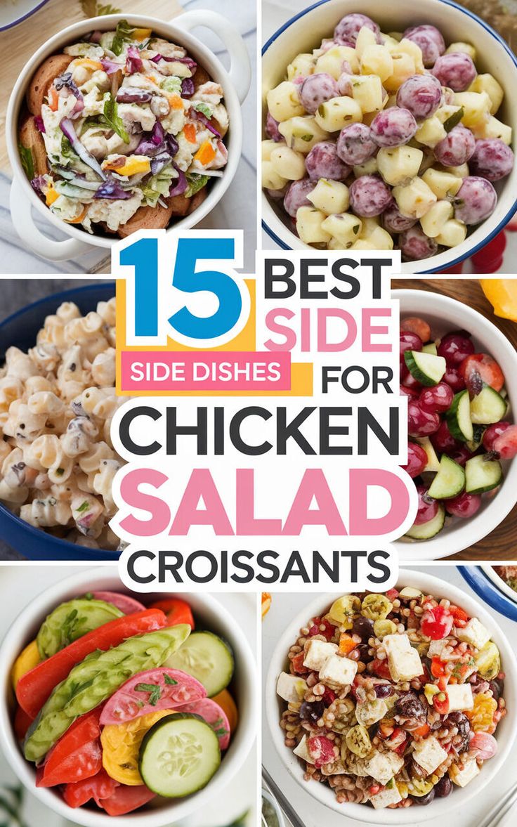 the best side dishes for chicken salad