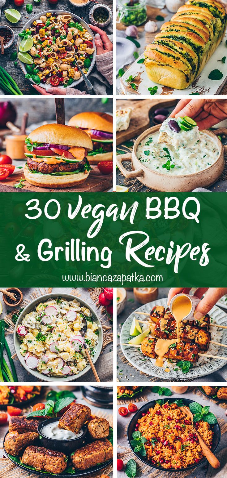 30 vegan bbq and grilling recipes