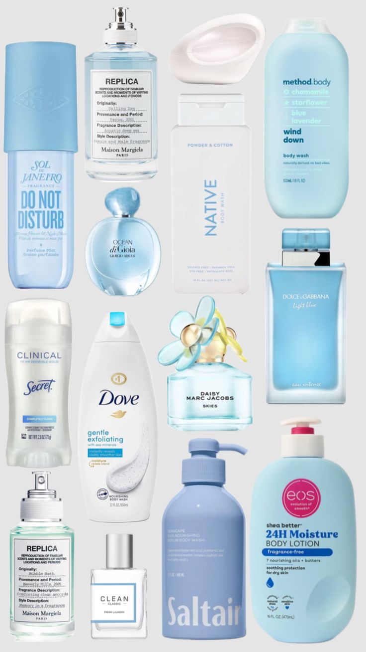 clean girl scents 🩵 Fragrance Lab, Beauty Routine Checklist, Clear Healthy Skin, Body Hygiene, Bath And Body Works Perfume, Shower Skin Care, Body Smells, Pretty Skin Care, Perfume Scents