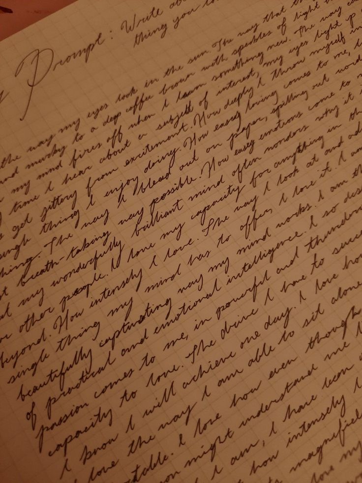 an old handwritten letter is shown on a piece of lined paper with cursive writing