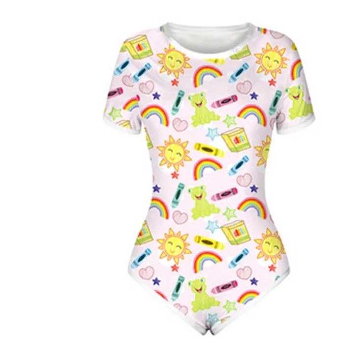 Shipping: Worldwide Express Shipping AvailableDelivery time: 7-15Days Fast ShippingReturns: Fast refund, 100% Money Back Guarantee. Pink Printed Onesie For Summer, Multicolor Short Sleeve Onesie For Summer, Summer Pink Printed Onesie, Playful Fitted Short Sleeve Bodysuit For Summer, Casual Fitted Printed Short Sleeve Bodysuit, Casual Printed Fitted Short Sleeve Bodysuit, Multicolor Printed Onesie For Summer, Summer Cartoon Print Short Sleeve Bodysuit, Summer Short Sleeve Bodysuit With Cartoon Print