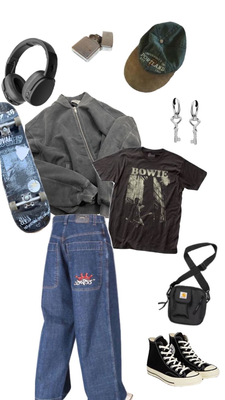 Cool Skater Outfits, Skatecore Aesthetic Outfits, Skater Academia Aesthetic, Y2k Skater Grunge Outfits, Skater 2000s Fashion, Skater School Outfits, Skater Astethic Outfits, Skater Fall Outfits, 90s Grunge Winter Outfits