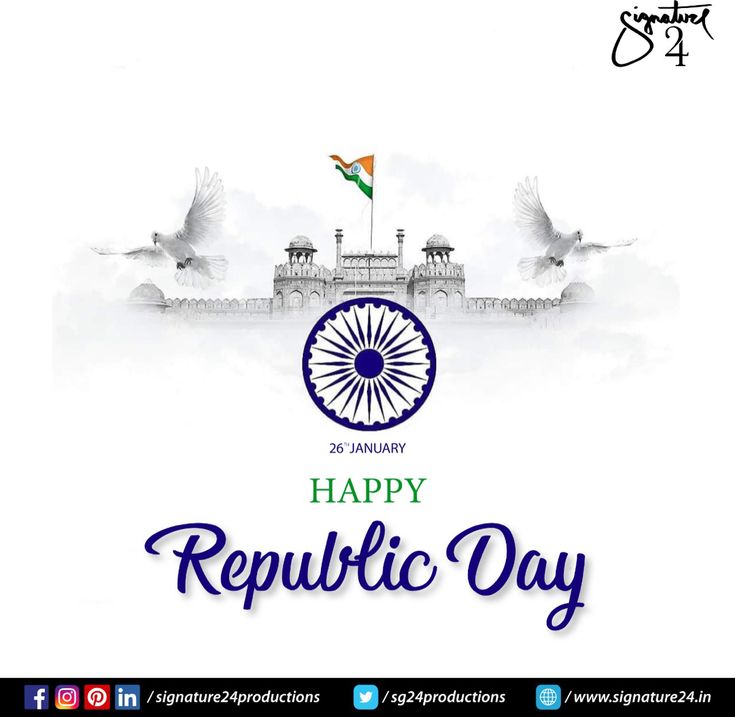 Team @signature24productions wishes everyone a very Happy Republic Day!!! Jai Hind 🇮🇳🇮🇳🇮🇳 . . #republicday #republicdayindia #india #indian #proudcitizen #wishes #greetings #signature24 #advertisingagency #advertising #advertisement #digitalmarketing #influencermarketing #pr #branding #branddevelopment #audiovisualproduction #eventplanner #eventmanagement #events #startups #dream #productioncompany #productionhouse Republic Day Creative, Pr Branding, Republic Day India, Jai Hind, Happy Republic Day, Republic Day, Brand Development, Advertising Agency, Production Company