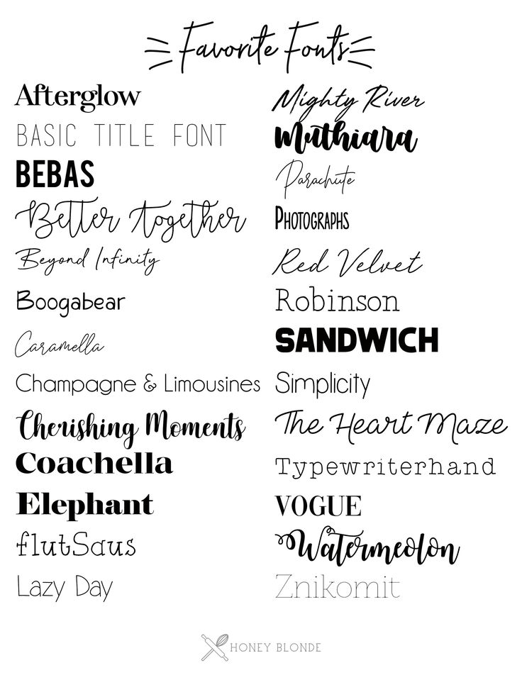 some type of font that is in different styles and sizes, including the letters for each letter