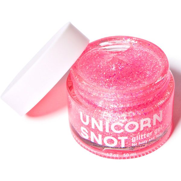 Unicorn Snot Pink Glitter Gel (€9,21) ❤ liked on Polyvore featuring beauty products and cosmetics Unicorn Snot, Penyimpanan Makeup, Unicorn Fashion, Lip Smackers, Pink Body, Body Glitter, All I Ever Wanted, Glitter Gel, Blue Glitter