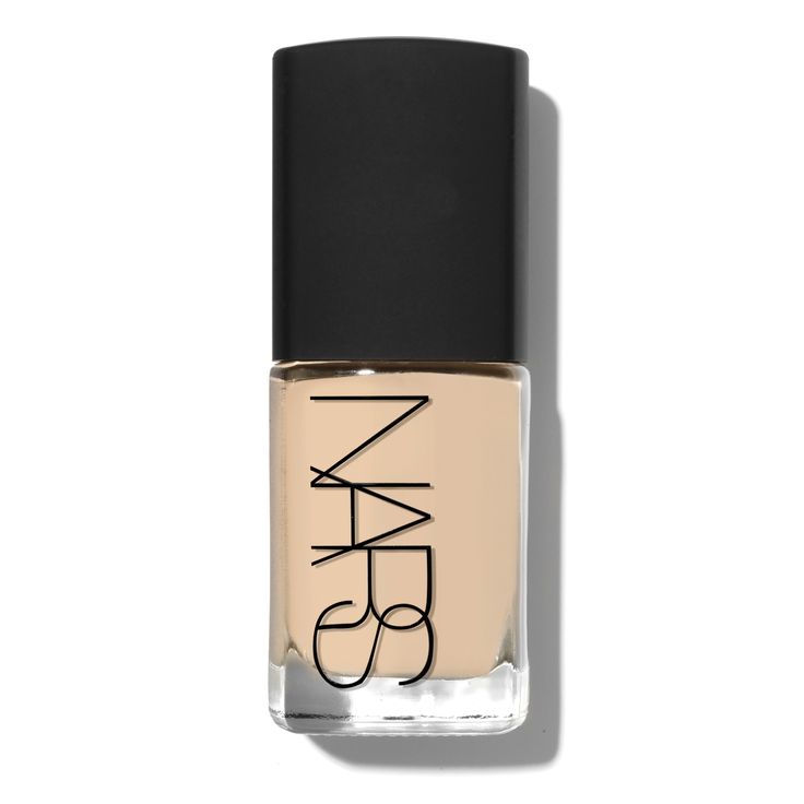 Nars Sheer Glow Foundation | Space NK Affordable Makeup Brands, Nars Foundation, Nars Sheer Glow Foundation, Nars Concealer, Sheer Foundation, Nars Sheer Glow, Oil Free Foundation, Turmeric Extract, Glow Foundation