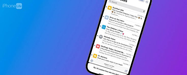 How to Revert iPhone Mail App Layout from the iOS 18.2 Update