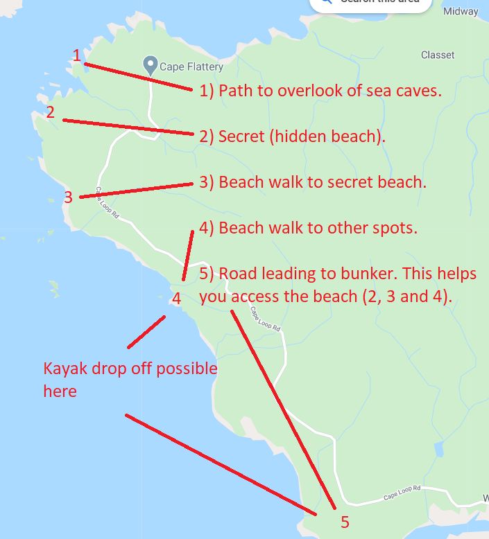 a map with red arrows pointing to different locations in the ocean and where they are located