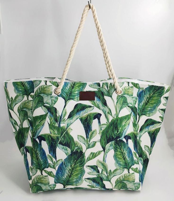 Beach Bag - ZX-12770A Beach Bags Totes, Artistic Accessories, Beach Purse, Beach Totes, Pool Bag, Bag Illustration, Swim Pool, Pool Bags, Wreath Supplies