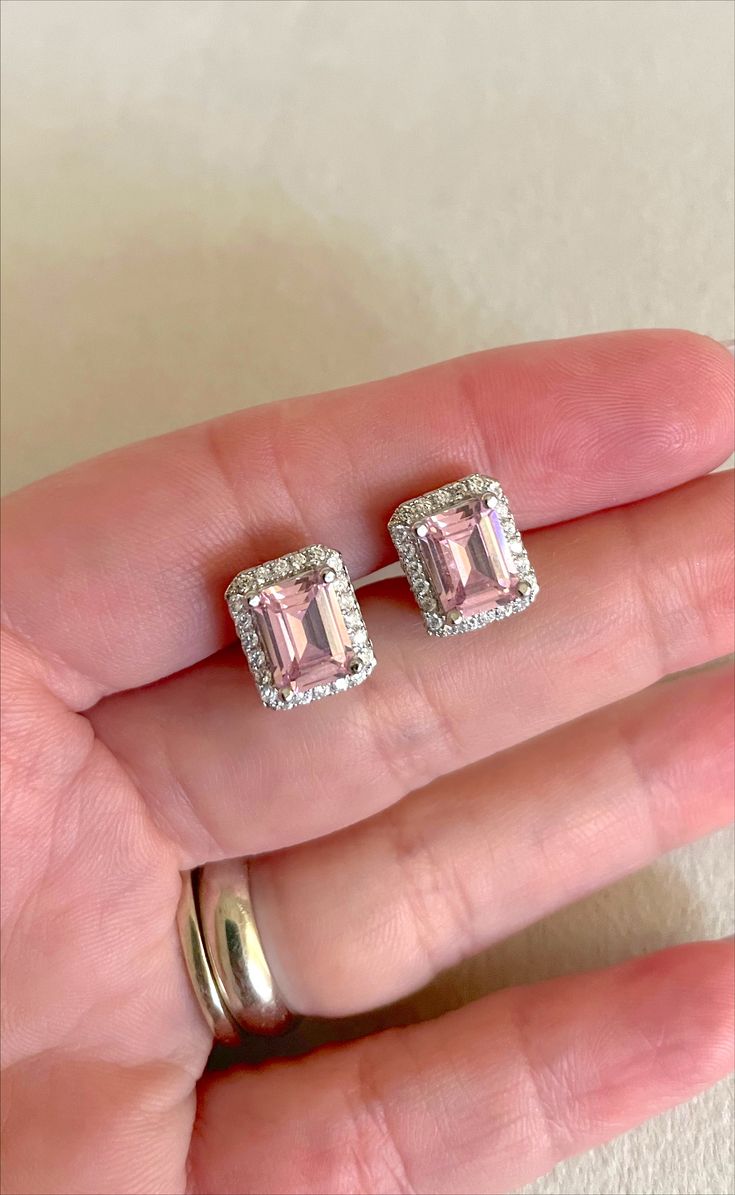 • gold plated • pink zircon • studs earrings Pink Earring, Pink Zircon, Studs Earrings, Nude Pink, Pink Earrings, Adele, Gold Bracelet, Gold Plate, Stud Earrings