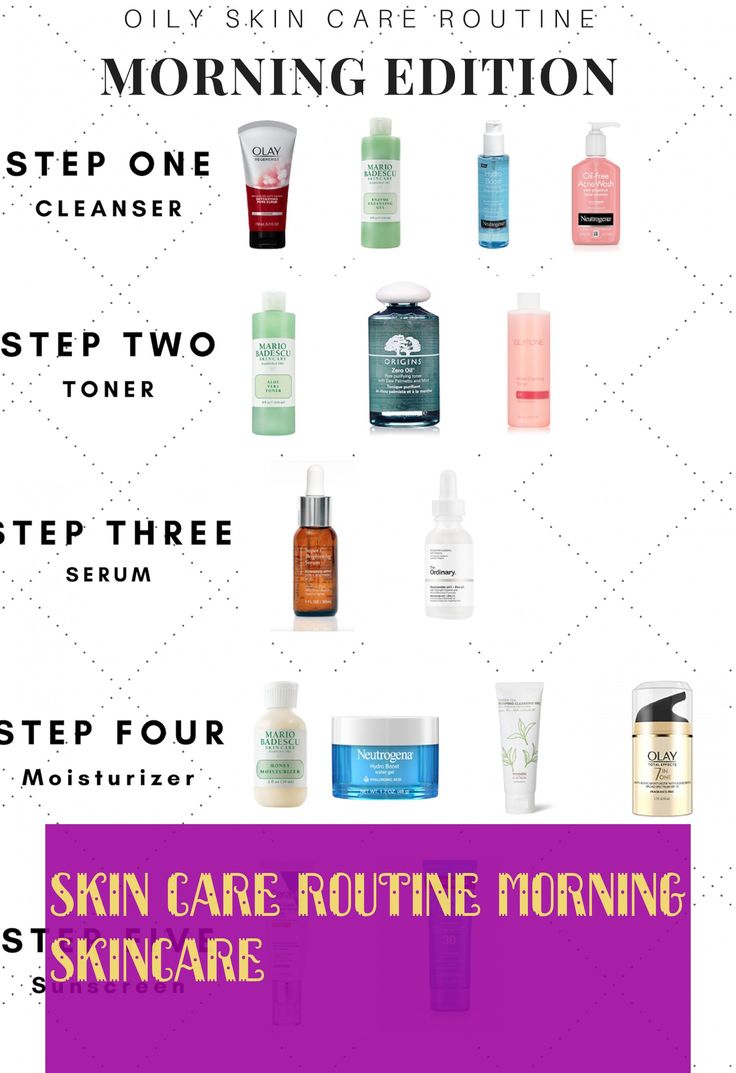 skin care routine morning skincare | 10.10.2019 Olay Moisturizer, Routine For Oily Skin, Products For Oily Skin, Makeup Cantik, Haut Routine, The Best Skin Care Products, Skin Care Routine For 20s, Oily Skin Care Routine, Skin Care Guide