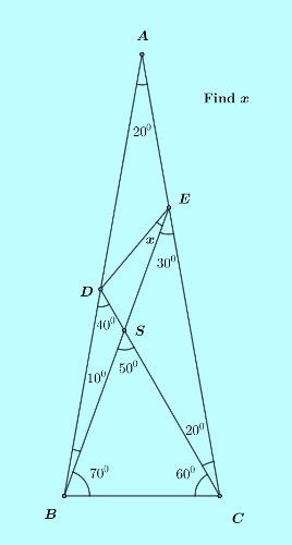 the triangle has three sides and four angles, with one side missing from each other