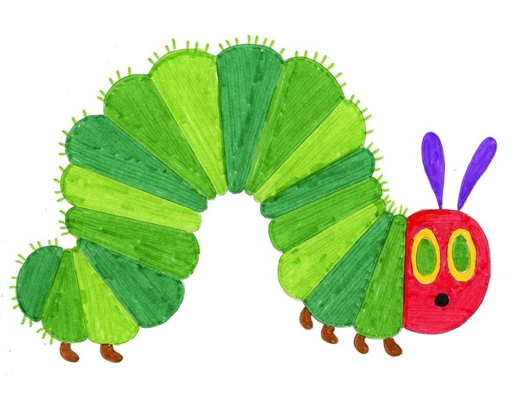 the very hungry caterpillar is ready to be eaten