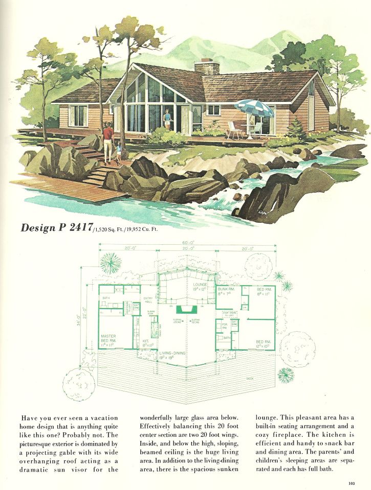 an old house is shown with plans for it