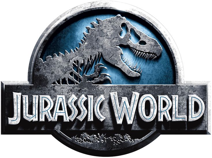 the logo for the movie, jurassic world