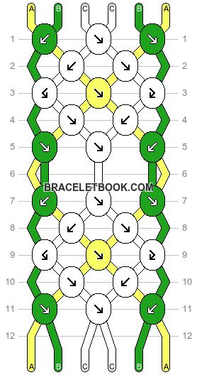 the diagram shows how to make an origami puzzle with numbers and arrows on each side