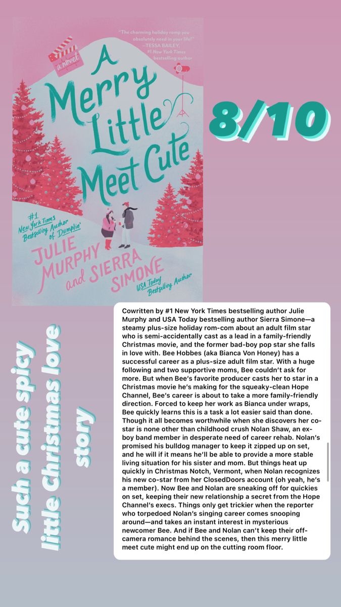 the merry little meet - up brochure is shown in blue and pink colors