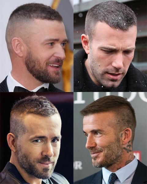 Men With Short Hair, Thining Hair, Haircuts For Balding Men, High And Tight Haircut, Men With Beards, Receding Hair Styles, Haircut For Men, Dunner Wordend Haar, Trendy Mens Haircuts