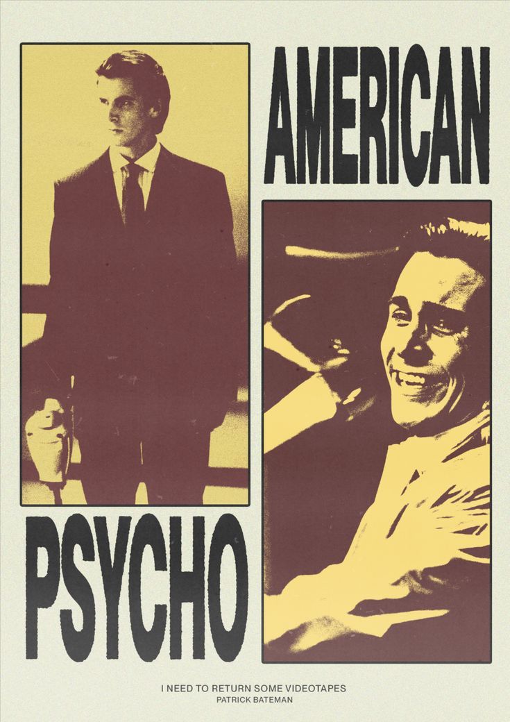 an old poster with two men in suits and ties, one has the words psychic on it