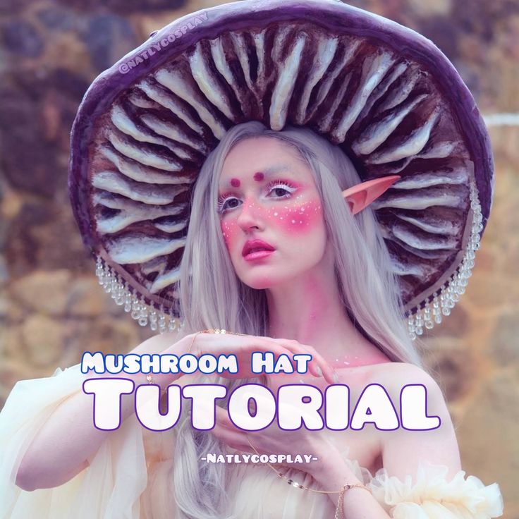 "Natly_Cosplay's Official Mushroom Hat Tutorial DOWNLOADABLE PDF ~As seen on \"Tiktok\" with over 525,000 views! Includes:   Step-by-step instructions on creating this Mushroom Hat. Perfect for photoshoots, renaissance fairs, or cosplay!  Exclusive photos to assist you!   Instructions on pattern making   Exact products used   Tips for success! By purchasing/downloading you acknowledge and accept that you will use this tutorial for PERSONAL USE ONLY. NOT FOR COMMERCIAL USE. Updates: 4.19.23(V1.1) Updated amount of supplies/available brands, included project time frame, average head circumference" Felt Mushroom Hat, Light Up Mushroom Hat, Purple Mushroom Hat, Brown Mushroom Hat, Purple Mushroom Costume, Magic Mushroom Costume, How To Make A Mushroom Hat, Mushroom Hat Tutorial, Mushroom Costume Diy