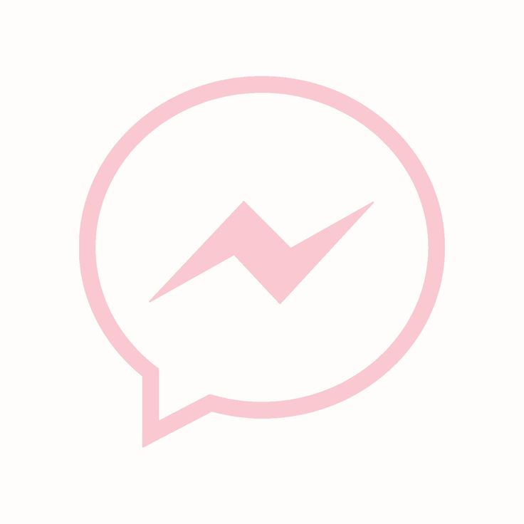 a pink speech bubble with an arrow pointing up in the center and a white background