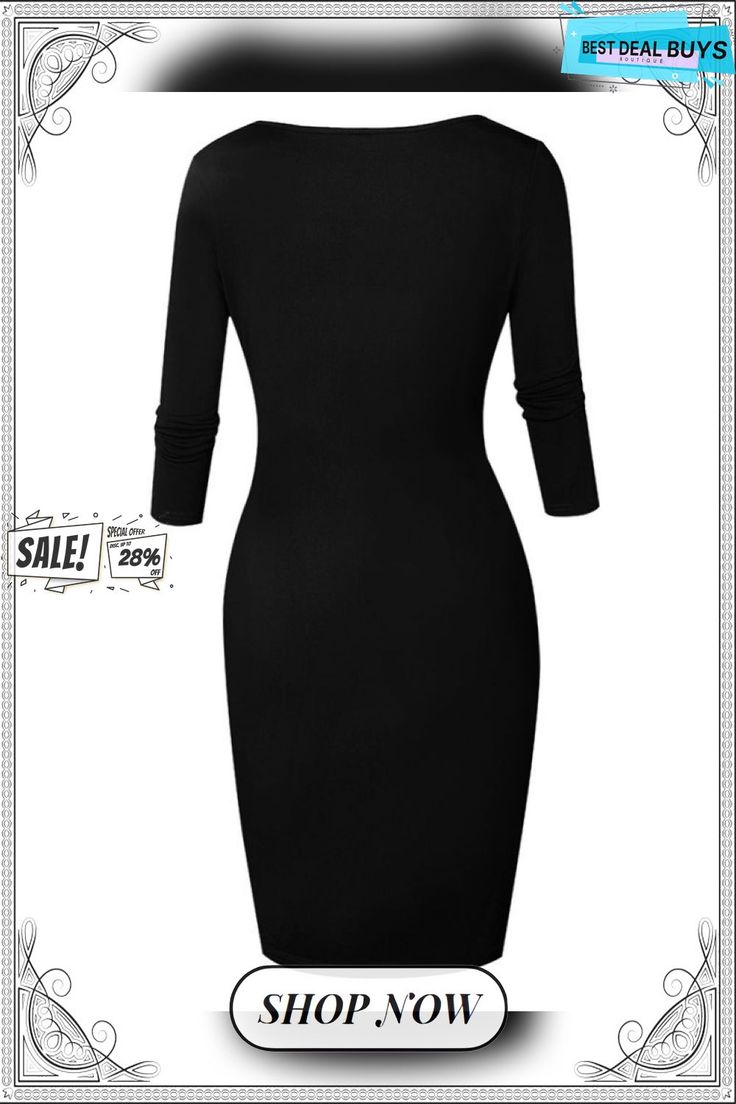 Sexy Zipper Up Split Bodycon Dress Black Dresses Bodycon Dress Black, Black Bodycon Dress, Black Dresses, Dress Black, Split, Bodycon Dress, Black Dress, Boutique, Zipper