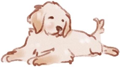 Nature, art, artsy, artist, graphic design, digital art, drawing, dog, animal, golden retriever, play, fun, cute, doggy, puppy, blonde, brown Laying Down Drawing, Butterfly Sketch, Doodle Doodle, Realistic Drawing, Animal Designs, Fruit Design, Animal Sketches, The Little Prince, Dog Drawing