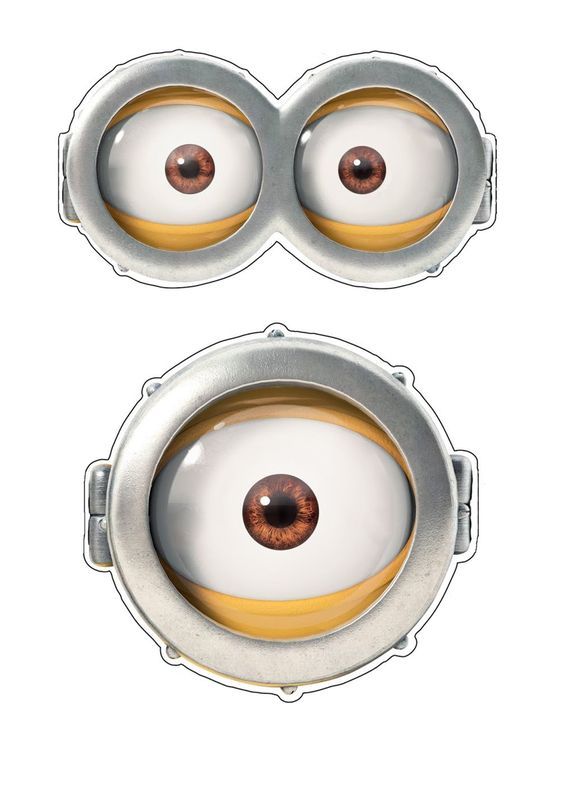 two speakers with brown eyes are shown in the shape of an eyeball and one is made out of metal