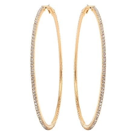 Jessica Simpson Hoop Earring Size: one size.  Color: Gold.  Gender: female.  Age Group: adult. Premium Brands, Jessica Simpson, Gender Female, Jewelry Watches, Age Group, Hoop Earrings, Women Jewelry, Collage, Christmas