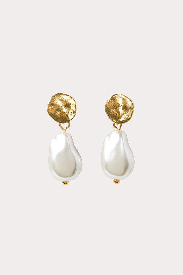 Gold Pearl Drop Earrings Gold, Black Tie Affair, Gold Drop Earrings, Pearl Drop, Pearl Drop Earrings, Baroque Pearls, Amalfi, Gold Earrings, Gold Jewelry