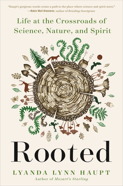 the cover of rooted life at the crossroads of science, nature and spirit