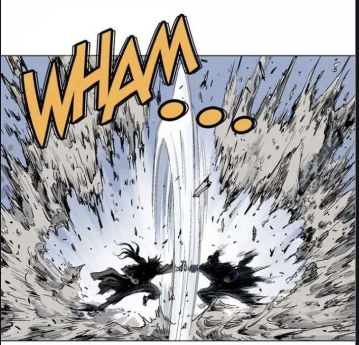 an image of a comic page with the word wham on it's side