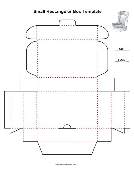 the box is cut out and ready to be printed