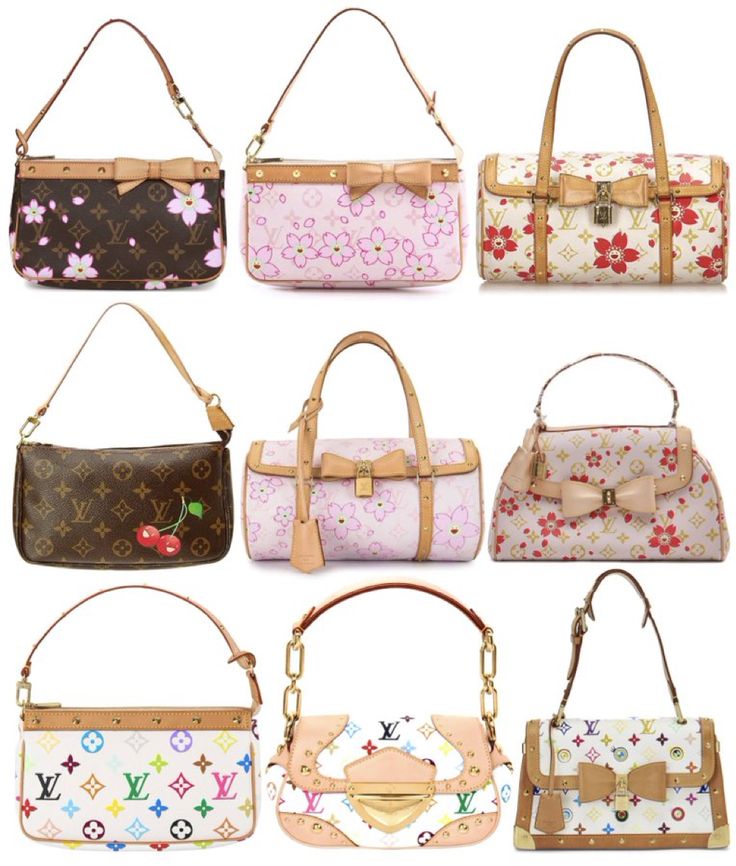 Louis Vuitton Murakami Bags, Louis Vuitton Aesthetic Bag, Lv Murakami Bags, 2000s Louis Vuitton, Louis Vuitton Limited Edition Bags, Lv Takashi Murakami, Louis Vuitton X Takashi Murakami, 2000s Designer Bags, 2000 Handbags