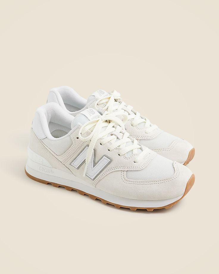 New Balance Tennis Shoes Women, Women’s Neutral Sneakers, Work Sneakers Women, Trendy Sneakers For Women, White Jeans Outfit Winter, Cute Tennis Shoes, White Jeans Winter, New Balances, Casual Tennis Shoes