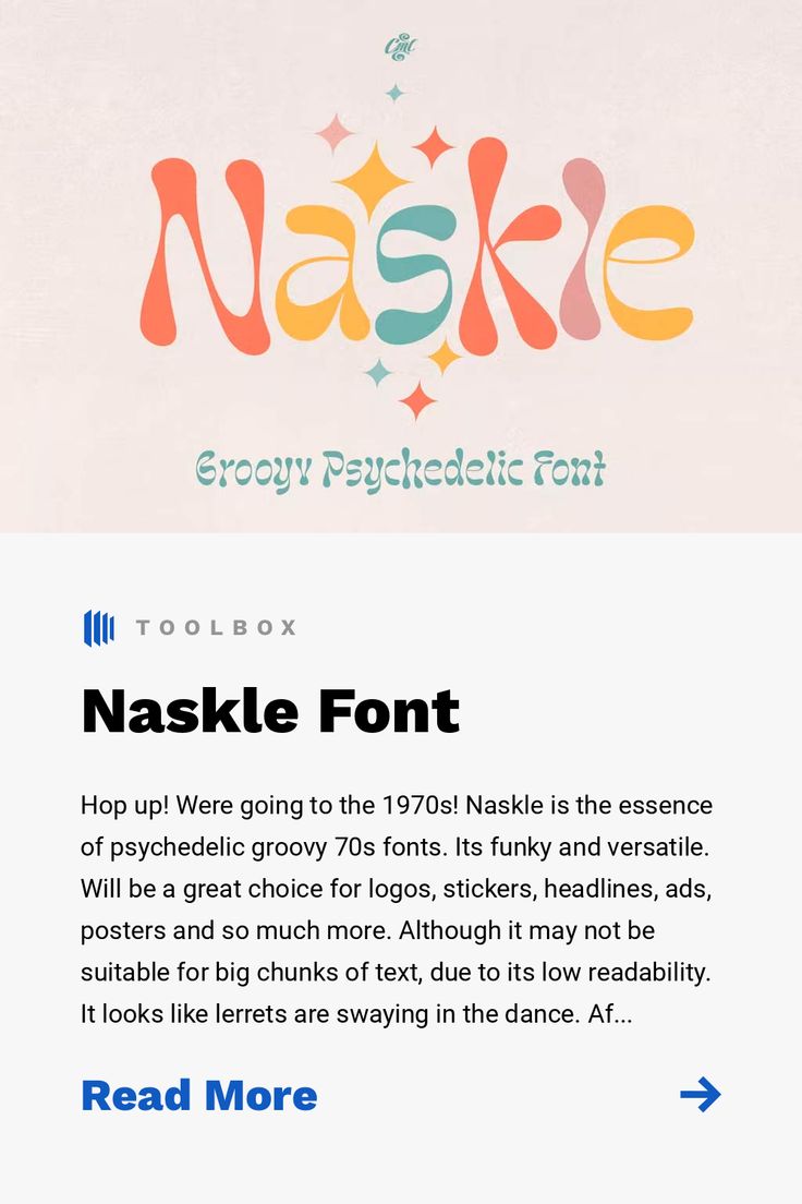 an image of a website page with the words maske font