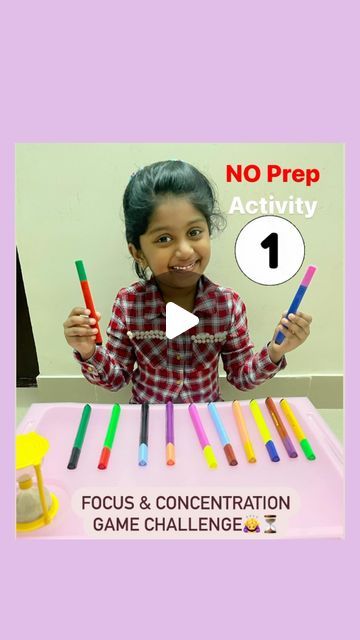 English Activity For Nursery, Montessori Fine Motor Activities, Colours For Kids Worksheet, Simple Games For Kids Indoor, Activity For Nursery Kids, Attention Activities For Kids, Colour Sorting Activities, Cognitive Development Activities, Concentration Activities