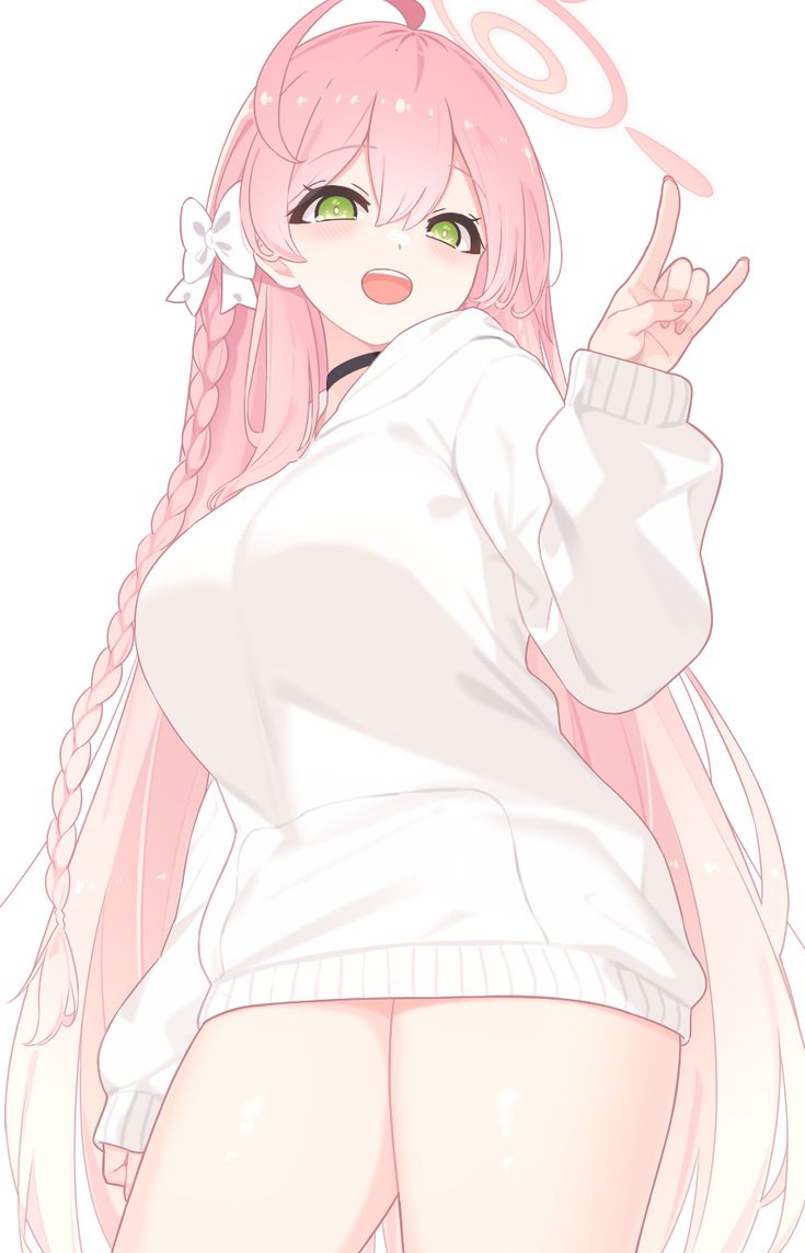 Pink Haired Female Character, Thigh Artwork, Anime Girlxgirl, Cute Profile Pictures, 영감을 주는 캐릭터, Female Character Design, Fanarts Anime, Cute Anime Pics, Anime Artwork