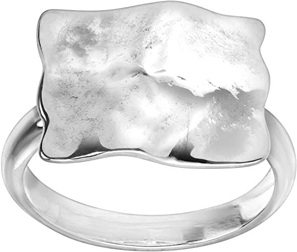 Meet the beautiful Cape Cod Square Root ring! Made of solid 925 sterling silver, this minimalist piece will make a great jewelry staple for every day. Cape Cod Square Root ring ships in a pouch inside a box with a complimentary polishing cloth. Free shipping, no tax on all online orders! Pet Memorial Necklace, Square Roots, Cuff Bracelets Handmade, Jewelry Staples, Bold Rings, Fine Silver Jewelry, Hammered Rings, Black Onyx Ring, Sterling Silver Bands